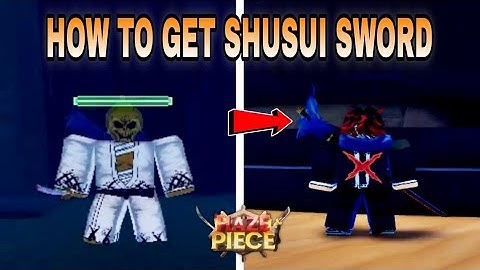 LEGENDARY SHUSUI SWORD How to Get in Haze Piece [ FULL GUIDE]
