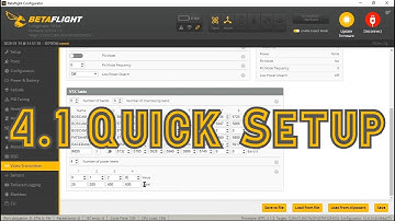 Betaflight 4 1 Setup Guide