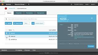 3.6 Enable static web hosting