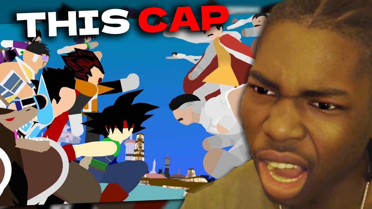 THIS IS CAP ASF!! SAIYANS VS VILTRUMITES STICKNODES FAN ANIMATION - YouTube