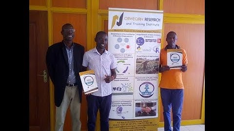 DAY 1 MONITORING AND EVALUATION TRAINING COURSE