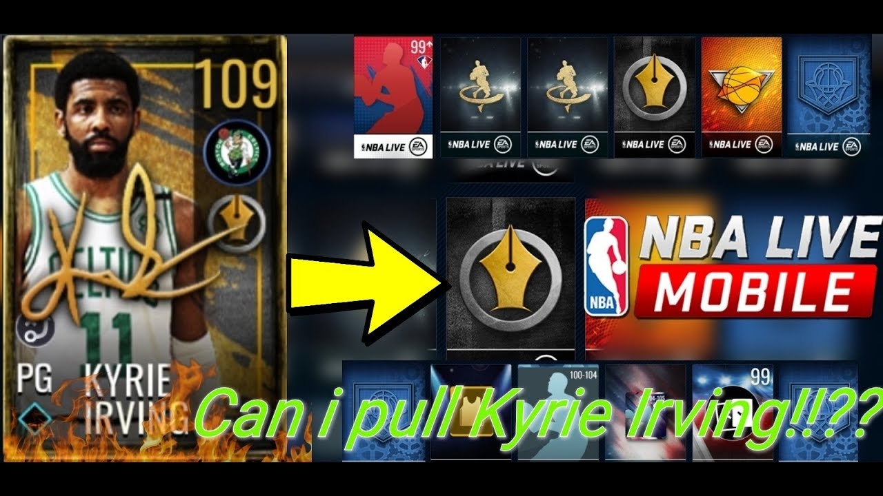 Variety pack opening | Really want 109 Kyrie Irving in Nba live Mobile ...