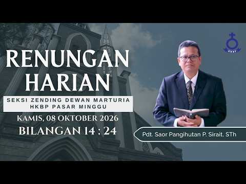 Renungan Harian Kamis, 08 Oktober 2026