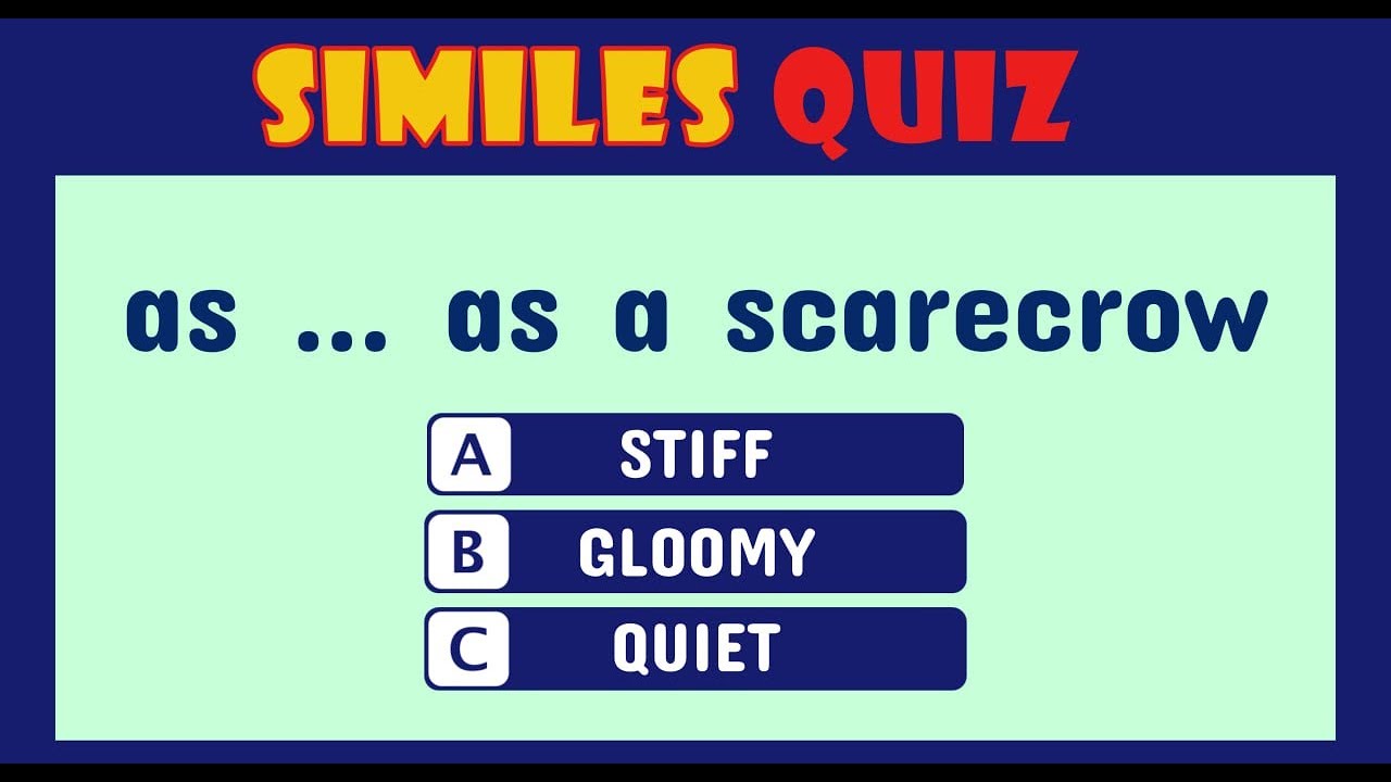 🔍 Can You Complete These 20 Common Comparison Idioms? | Fun Quiz Challenge!