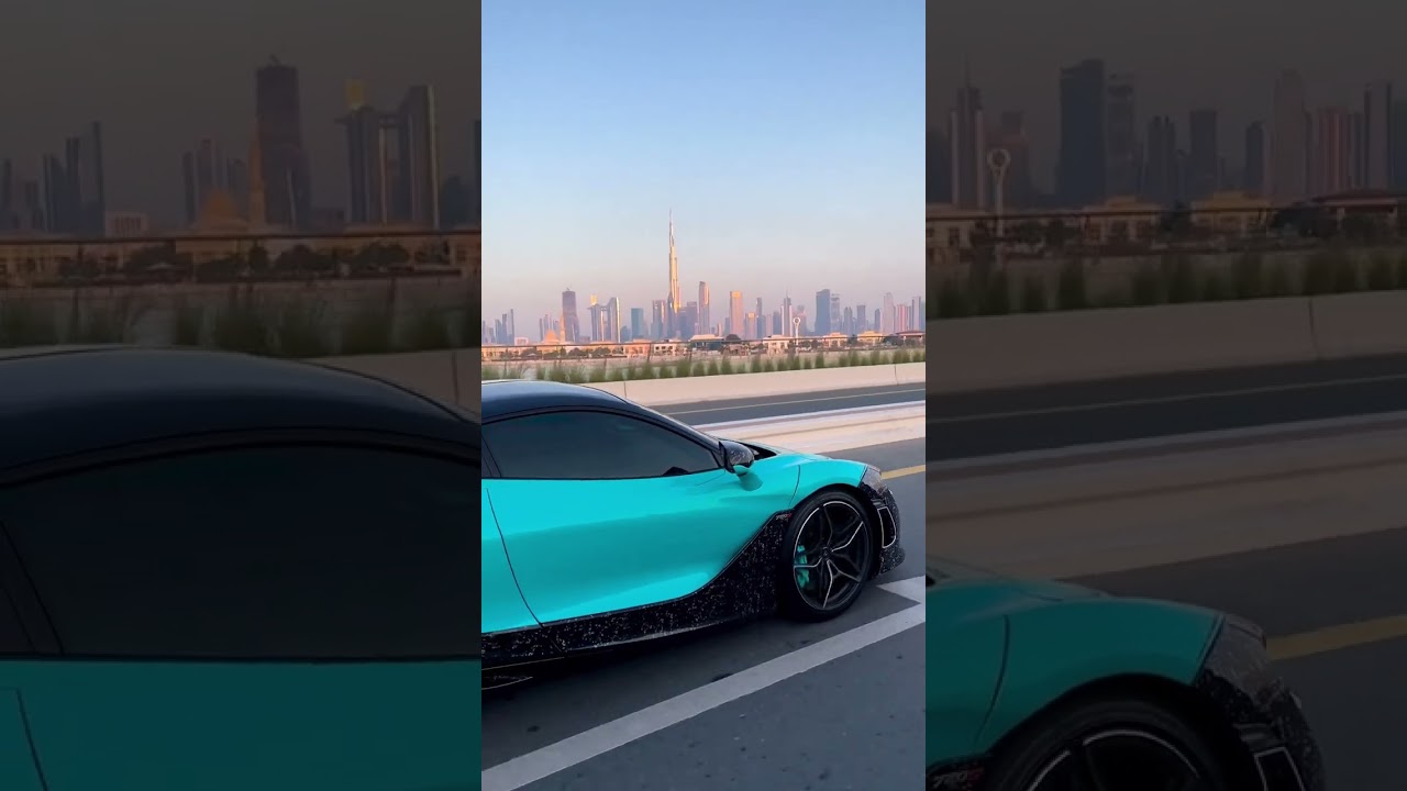 Turquoise Blue McLaren 720s!