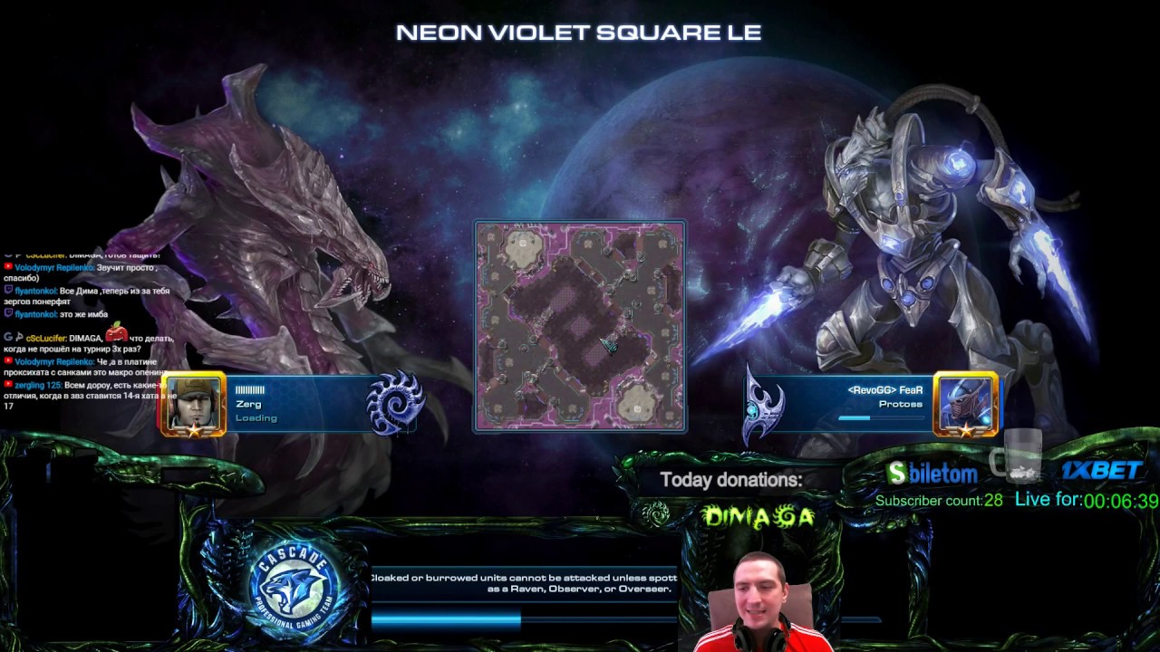 Monobattle cSc! vs Alex007 (20:00msk)  16.04.2018