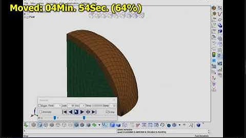 LS-DYNA Examples - Spherical pressure vessel