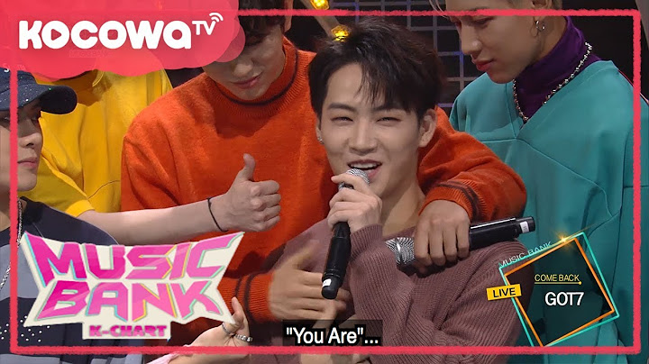 [뮤직뱅크 K-차트] Ep 201_갓세븐의 컴백 인터뷰