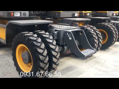 Video Đại Lý Bán Máy Xúc Đào Bánh Lốp Volvo Ew145b Nhập Khẩu... - youtube