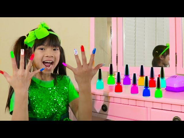 Peel Off Nail Polish - Safe Kids Nail Polish Makeup - Young Girls | Curious  Minds Busy Bags