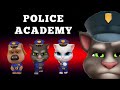 My talking tom friends  police academy