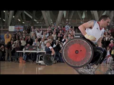 Video: C4 Wheelchair Rugby 'Murderball' -spill