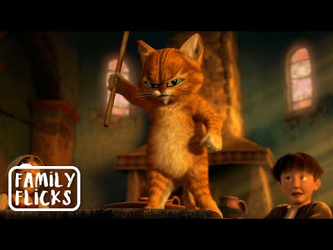 Puss In Boots Origin Story | Puss In Boots (2011) | Family Flicks