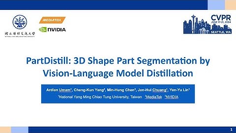 [CVPR 2024] PartDistill: 3D Shape Part Segmentation by Vision-Language Model Distillation