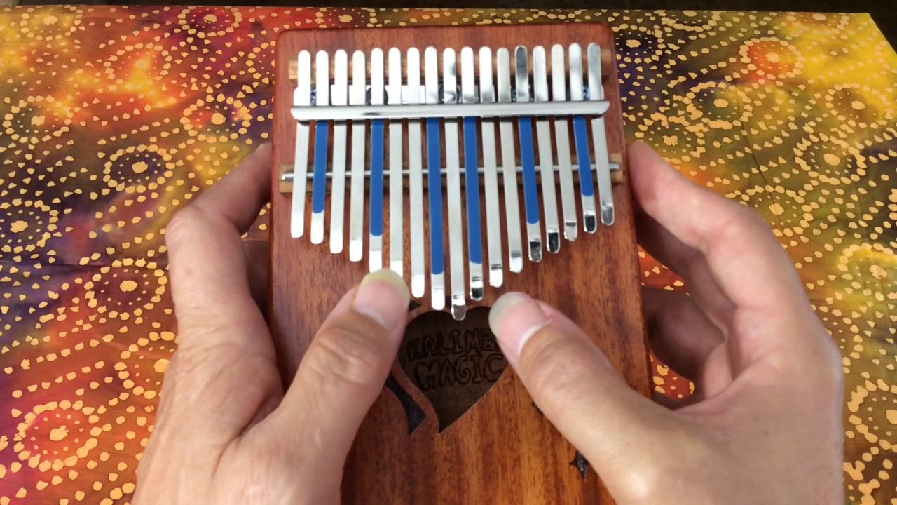 I can’t help falling in love with you - on kalimba - YouTube