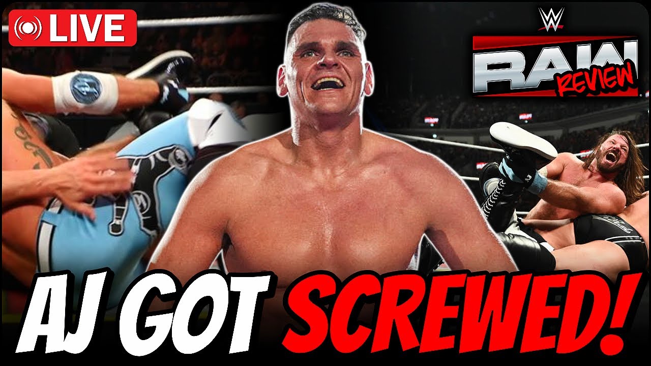 WWE RAW 1/12/26 Review | AJ Styles vs Gunther | Bron Breakker Suspended!