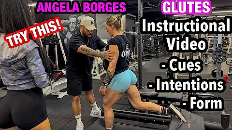 ANGELA BORGES | Glutes Workout Clip | Instructiona...