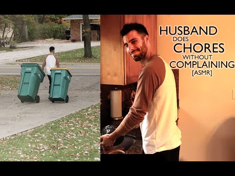 [ASMR] Husband Does Chores Without Complaining