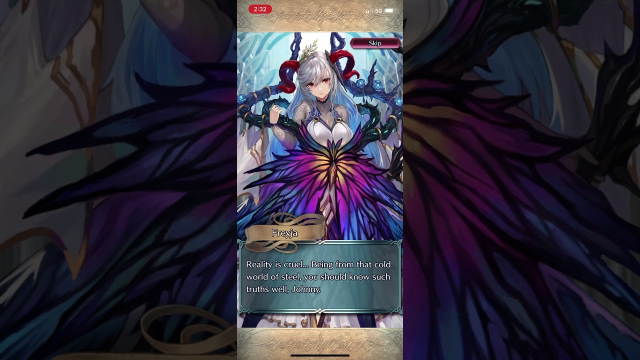 Fire Emblem Heroes - Freyja Confession