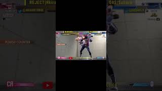 #SF6 Cammy Digs Down Deep for a Comeback Win Ending in CA! «Cammy vs Ed» #StreetFighter6 #Shorts