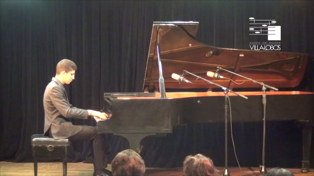 Jordan Alexander Gomes Pereira - 1º Concurso Nacional de Piano da Escola de Música Villa-Lobos