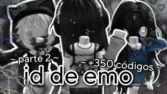 19 códigos de roupas emo #roblox #brookhaven #emo #2k #edit 