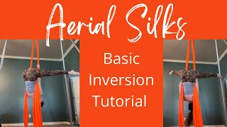 Aerial Silks Inversion Tutorial #aerial #aerialsilks #tutorial