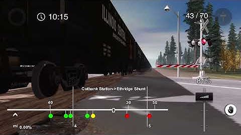 Trainz Simulator 3 Railfanning CNW coal train with a Conrail C40-8 trailing