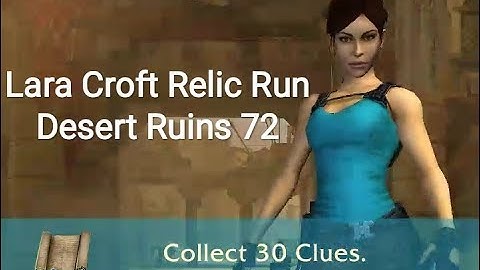 Lara Croft Relic Run72 Desert Ruins Sahara adventure offline real games replay