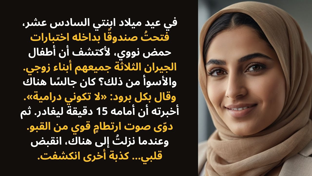 قال زوجي: «لا تكوني درامية» عندما أثبت فحص الحمض النووي أن أطفال الجيران الثلاثة أبناؤه — فانتقمتُ…