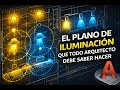 Plano de iluminación básico explicado fácil (sin complicarte) | AUTOCAD