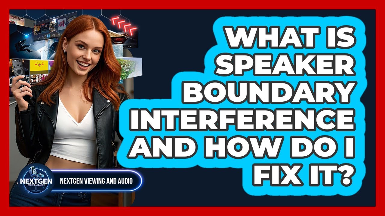 What Is Speaker Boundary Interference And How Do I Fix It? - NextGen Viewing and Audio