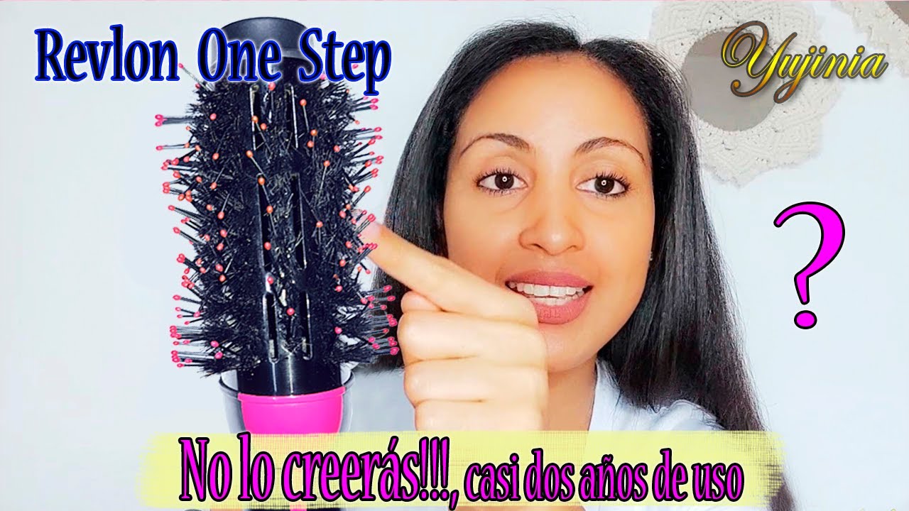 Como Usar Correctamente el Cepillo Secador de Revlon One Step 😃 Hair Dryer  and Volumizer - YouTube