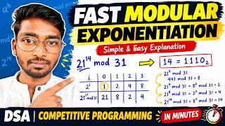 Solve Large Exponent Problems in Seconds! Modular Exponentiation Explained