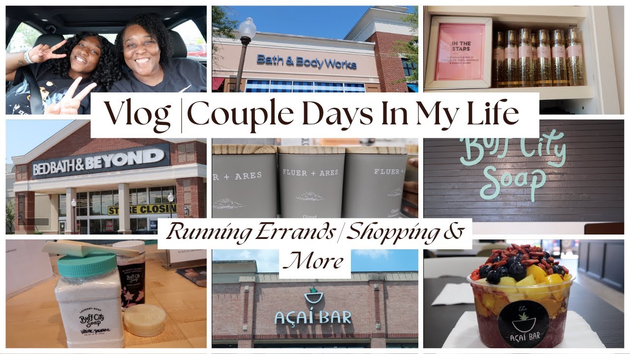 Couple Days In My Life Vlog | Running Errands | Shopping & More - YouTube