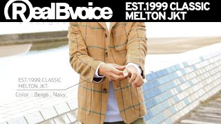 【RealBvoice】EST.1999 CLASSIC MELTON JKT