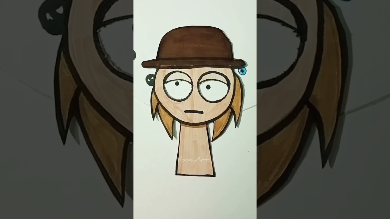 sprunki incredibox phase 4 oc eye challenge #ytshorts #sprunkiincredibox #eyechallenge