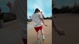 Thumbnail for Skate dates #shorts #rollerskating