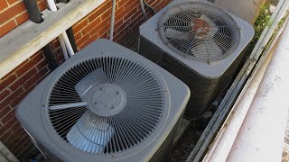 2000s Tempstar and 2015 Goodman Air Conditioners