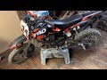 Turbo On a 110cc PitBike (Part 1)