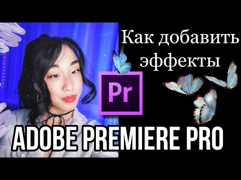 Как установить пресеты переходы эффекты в Adobe Premiere Pro