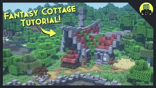 How To Build A Fantasy Cottage in Minecraft!! [Tutorial 2021]