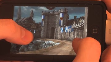 Epic Citadel on an iPod Touch 3rd Gen [HD]