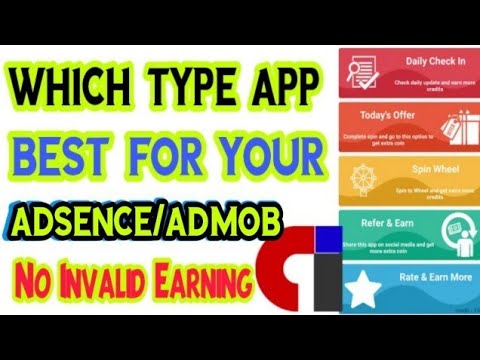 New Best AdSence / Admob Earning App Choosing  Tricks For No Invalid Earning 2018