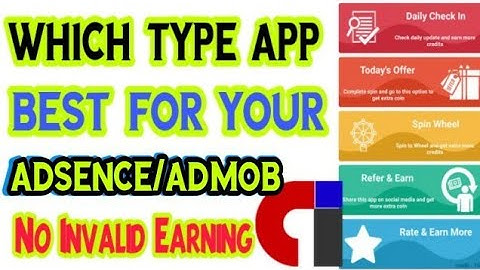 New Best AdSence / Admob Earning App Choosing  Tricks For No Invalid Earning 2018