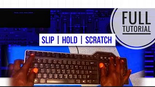 Virtual Dj Tutorial: How to Scratch Without Stopping a Song. Full Tutorial