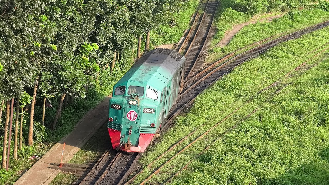 GM B12 Locomotive- Most Oldest Rail Engine in operation of Bangladesh ...