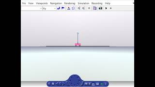 Simulation of balance control using an inverted pendulum with BA-LQR