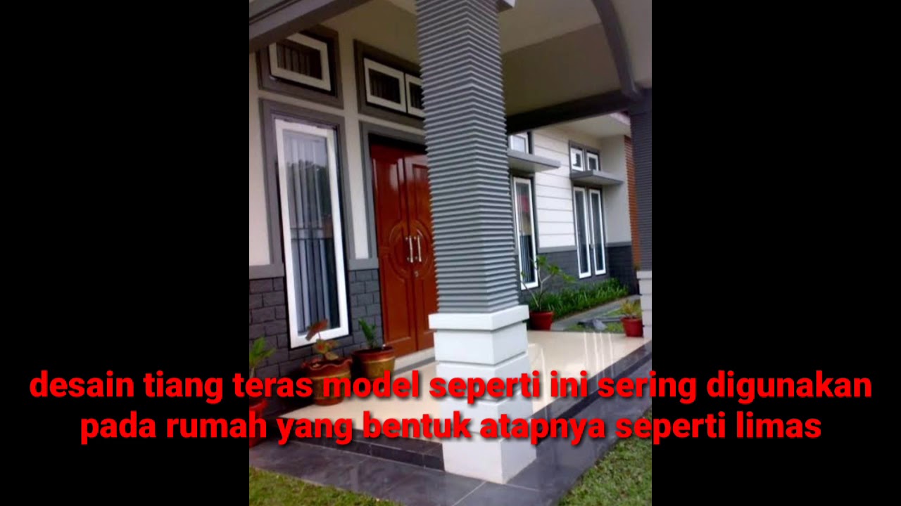  Macam  macam  desain  tiang teras rumah YouTube