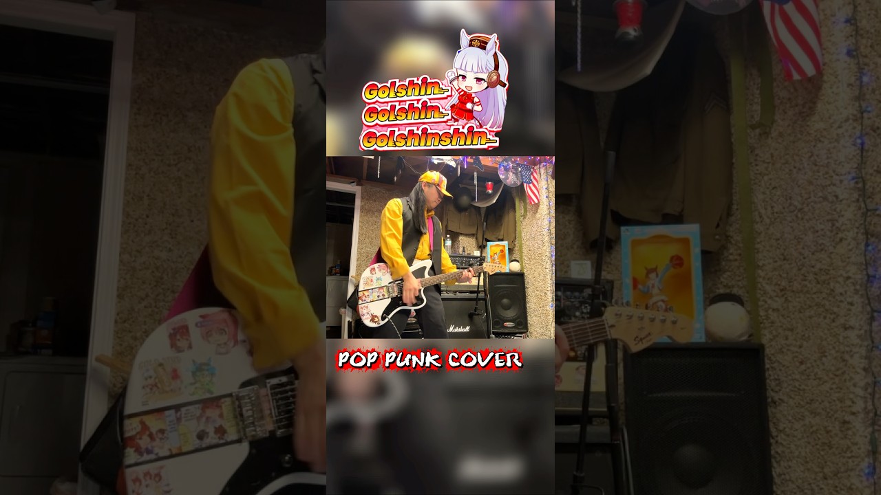 GOLSHIN GOLSHIN GOLSHIN! But it’s a pop punk song #umamusume #uma #poppunk #punkrock #music